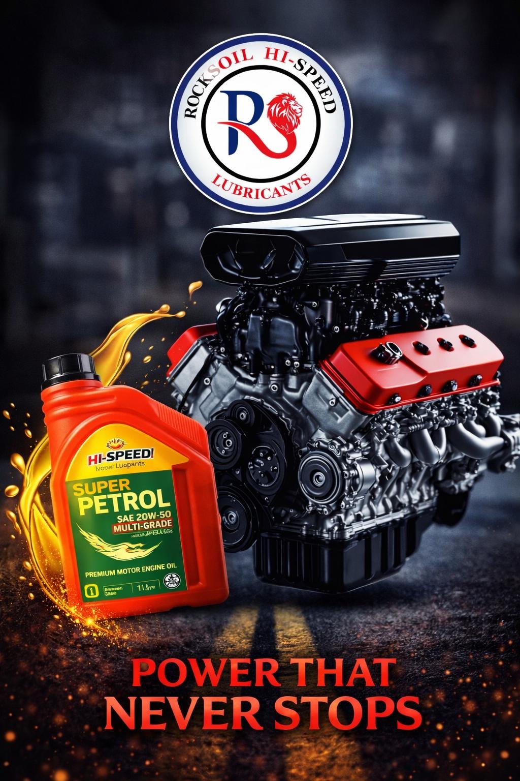 ROKSOIL HI-SPEED SUPER PETROL MULTIGRADE